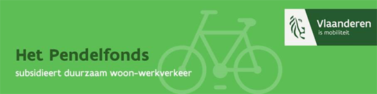 Het Pendelfonds subsidieert duurzaam woon-werkverkeer - Vlaanderen is mobiliteit