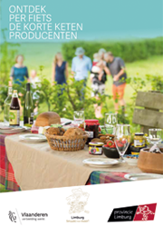 Fietsbrochure Korte Keten producenten Limburg