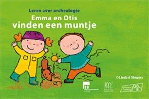 Leren over archeologie - Emma en Otis vinden een muntje